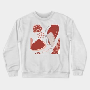 Red Leaves Crewneck Sweatshirt